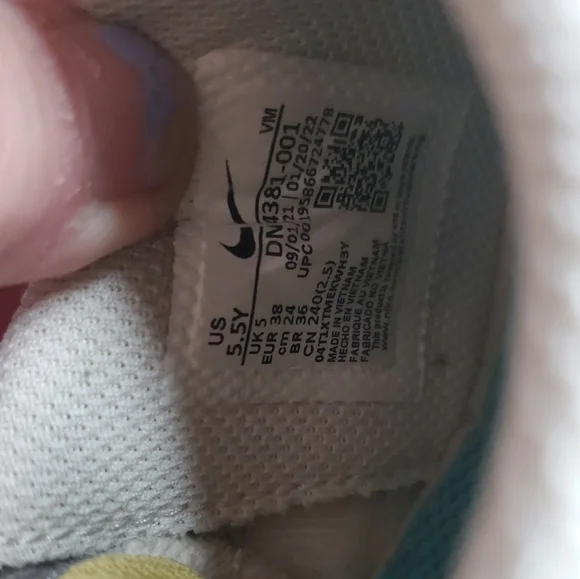 Nike Air Max 97 Air Sprung Iron Grey Size 5.5 Youth - Picture 12 of 13